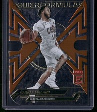 2022-23 Donruss Elite #11 Darius Garland Power Formulas Orange Die Cut
