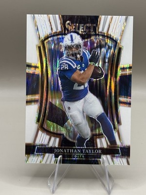 2025 Panini Select - Premier Level Jonathan Taylor #132 White Shock Prizm /799