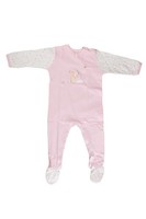 Baby Overall Strampler Schlafanzug Gr. 62 -92 / Blau + Rosa / Jungen + MäDchen