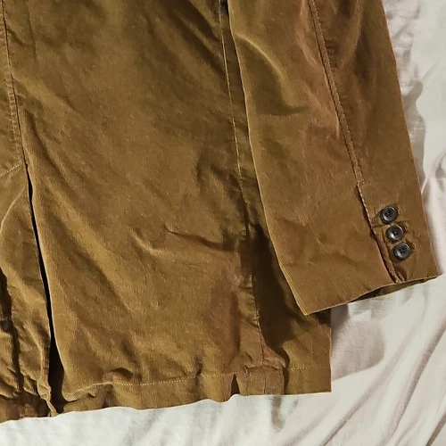 Vintage Y2k GAP Men's Brown Corduroy Blazer Jacket L image 15