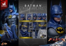 In Stock New Hot Toys MMS834 The Flash 1 6 Batman Blue&Grey Suit Action Figure