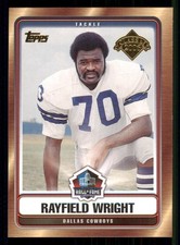 2006 Topps Hall of Fame Tribute #RWR Rayfield Wright