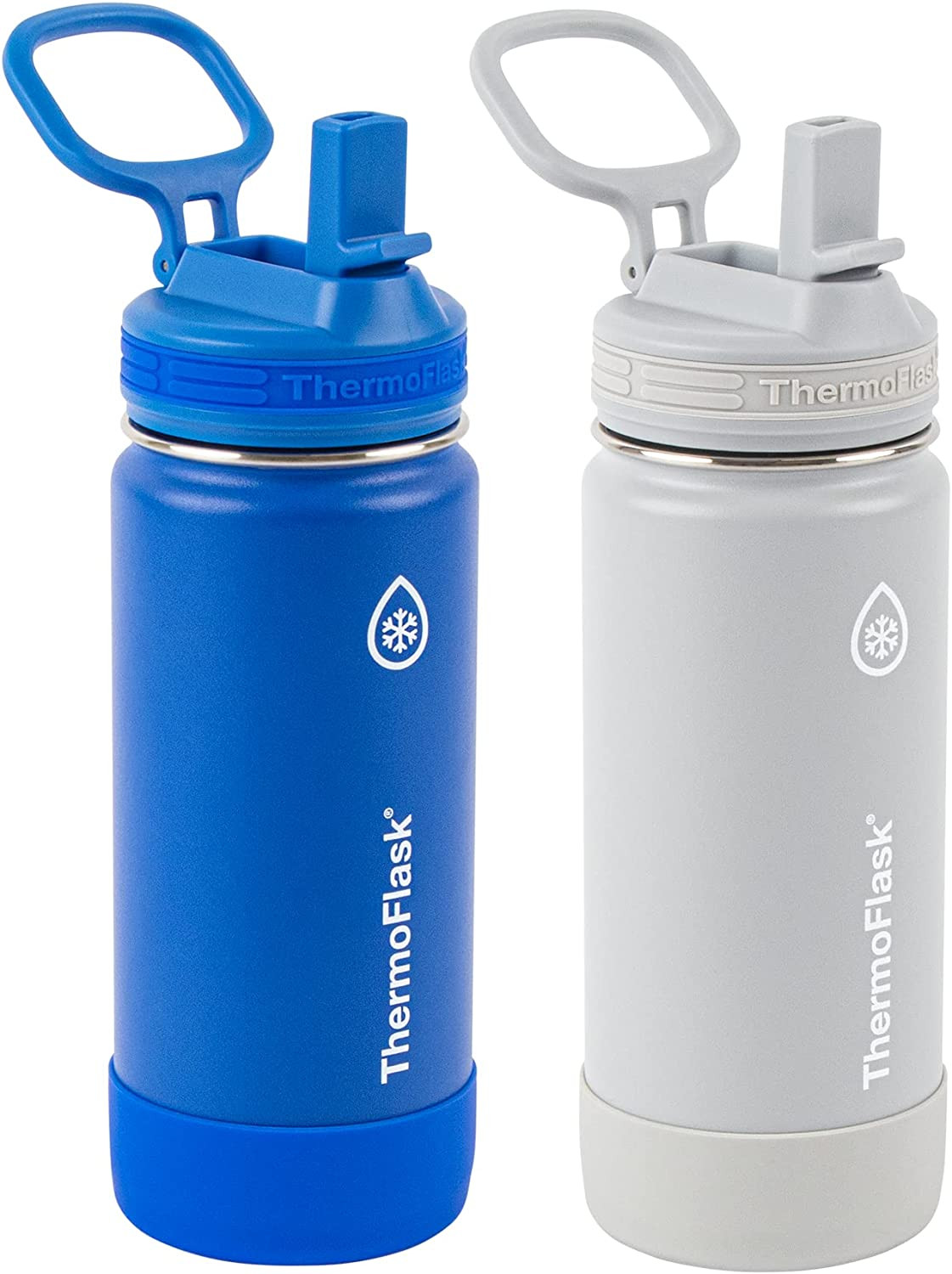 Thermoflask Kids Bottle with Straw Lid - Durable & Dishwashe