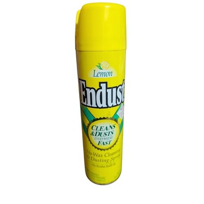 Endust Multi-Surface Dusting & Cleaning Spray Aerosol, Lemon, 10oz