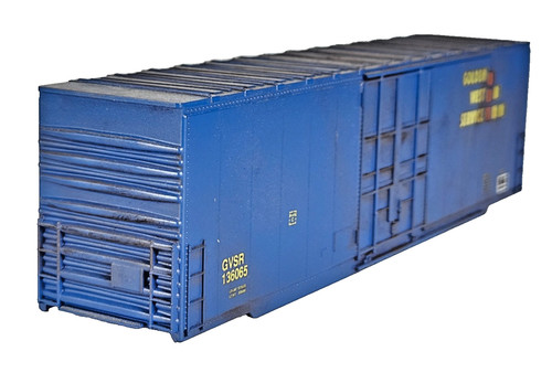 Roundhouse 1767 HO Golden West 50ft Hi Cube Plug Door Boxcars Blue Items Boxed. | Zustand: Used