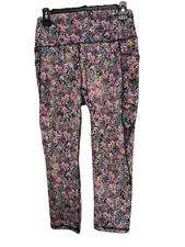 RBX Women's Floral Print Leggings Size Large