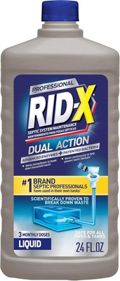 #ad RID X Professional Septic Treatment 3 Month Supply of Liquid 24Oz BRAND NEW $27.99