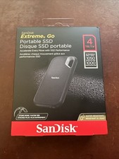 New SanDisk Extreme Go 4TB Portable SSD - SEALED
