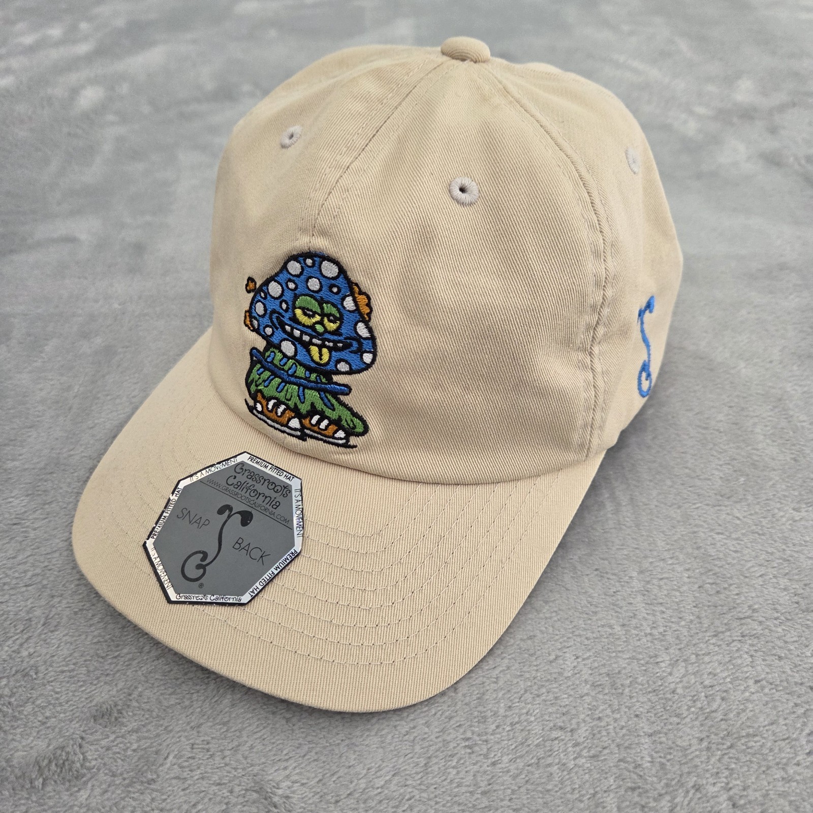 X Killer Acid Limited Edition Baseball Hat Happy Mushroom