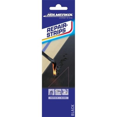 Holmenkol Repair Strips black Spezialkerzen für kleine Belagsreparaturen