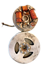 Volano Statore Magneti Marelli  Mvb2B  Moto Bianchi Mendola 125