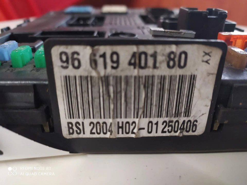 Centralina comfort CITROËN C5 III RD 9661940180 1.6 Diesel 2006 28605148 - Immagine 3 di 4