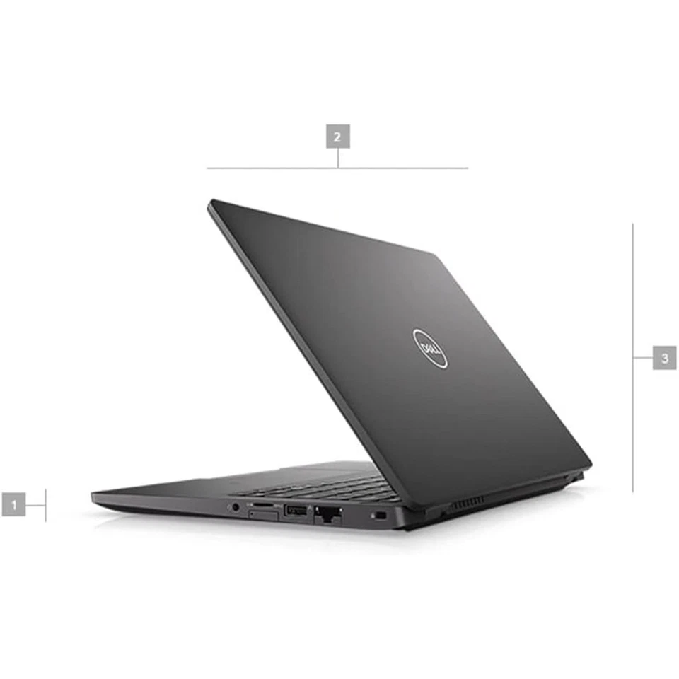 Dell Latitude 5300 13,3" 16GB 512GB SSD i7‐8665U 1.9GHz Win11P, Preto - Imagem 2 de 4