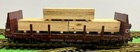 Three (3) G-scale LUMBER PALLETS for Aristocraft & USA Flat Cars -- Real Wood — photo 3