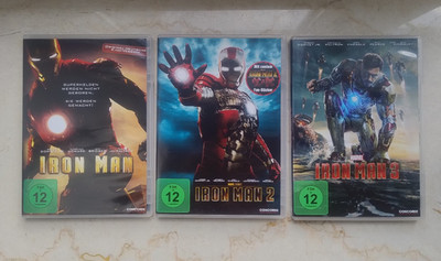 Iron Man 1-3 / DVD / Robert Downey Jr.