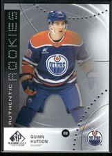 2025-26 Upper Deck SP Game Used RC #AR-QH Quinn Hutson Authentic Rookies Oilers