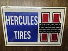 New ListingVintage HERCULES TIRES Metal Sign.