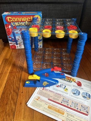 Connect 4 Launchers COMPLETE Hasbro Family Game 2010