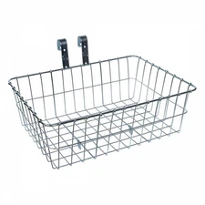 Wald Products 137 Front Basket Silver Steel 15x10x4.75`