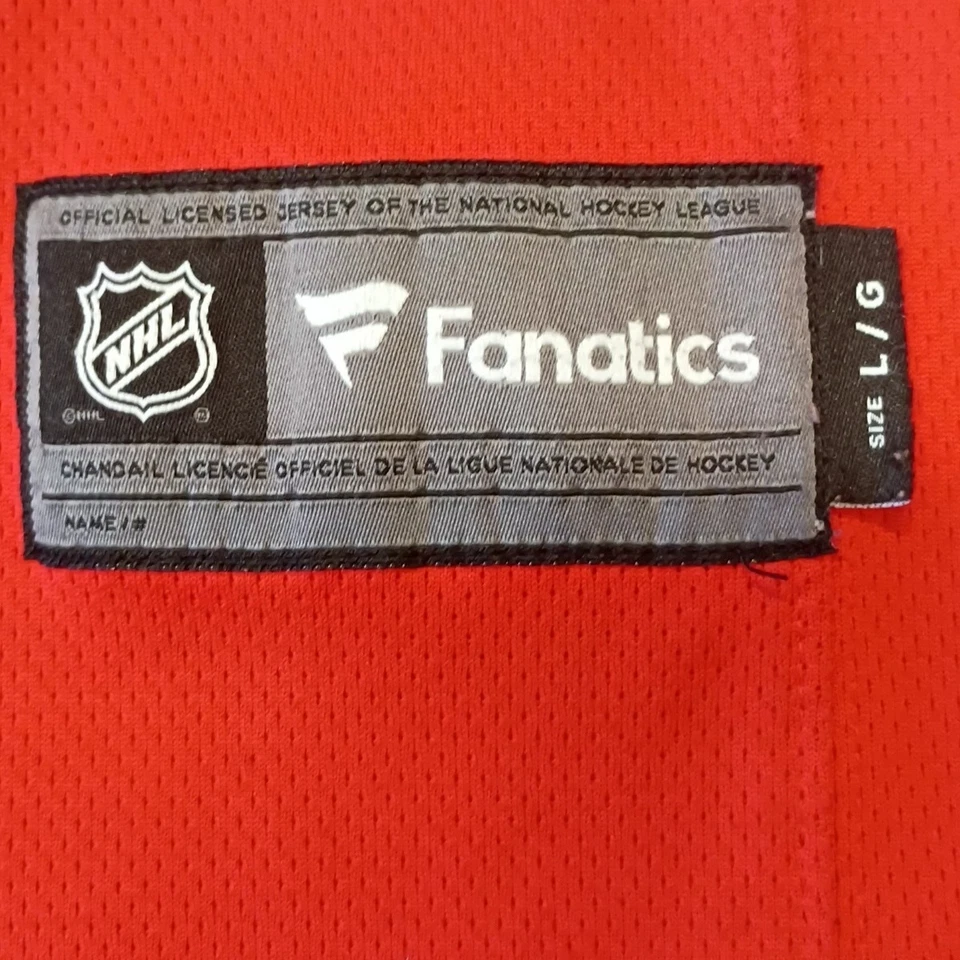 💥NHL Fanatics Ottawa Senators NHL Sweatshirt Black/Red Jersey Men's Size Large - Image 4 of 4