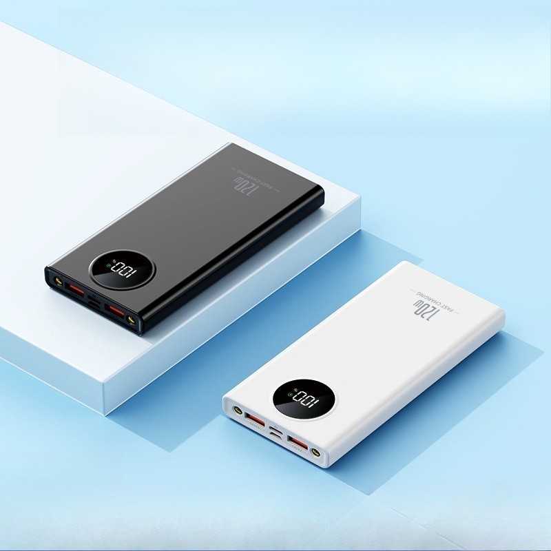 900000MAH Portable Power Bank LCD LED 2 USB Battery Charger For Mobile Phone