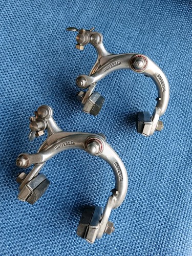Pinze freni UNIVERSAL Universal, bici corsa d'epoca Eroica Bianchi Colnago - Picture 3 of 7
