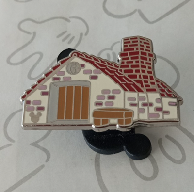#ad Brick House Three Little Pigs 2019 Hidden Mickey DLR Disney Pin 138871 $14.99