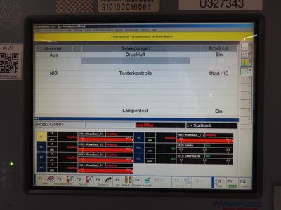 Marposs E9066T 15-H1 8667F00728 Panel