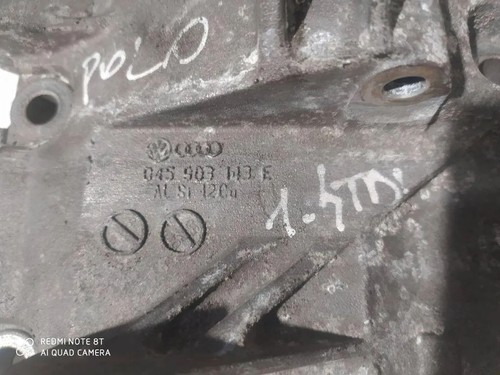 VW POLO 9N Motorhalterung hinten 045903143E 1.40 Diesel 59kw 2007 34865727