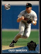 1992 Ultra #2 Chuck Knoblauch Award Winners Baseball Card 0101U