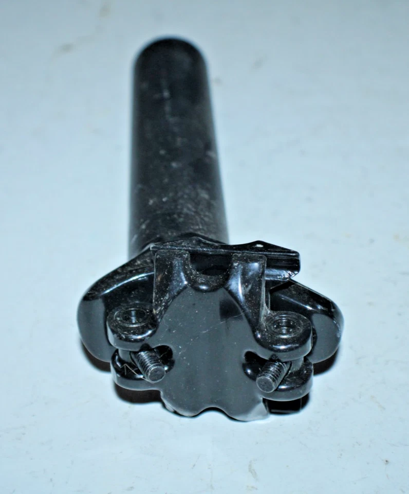 Tubo de asiento de tija de sillín de bicicleta Trek Bontrager 180/31,8 mm 15 mm desplazado negro MTB grava ~ Foto 4 de 4