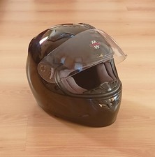 Motorradhelm Integralhelm Rollerhelm Motowell schwarz Gr. M 57-58  wenig benutzt