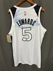 Anthony Edwards Signed Minnesota Timberwolves Basketball Jersey AUTO BAS Sz 52