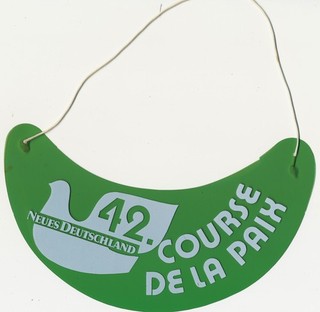 DDR Sonnen Cap von der 42. Friedensfahrt Cours de la paix 1989