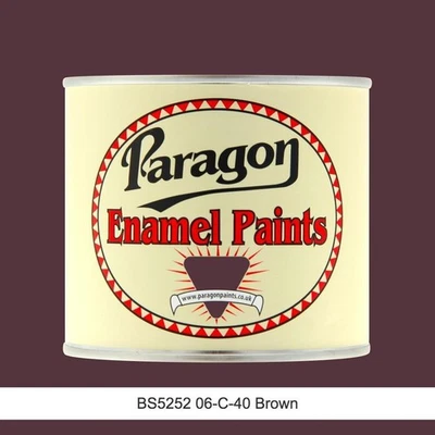 BS5252 06-C-40 Brown Coach And Machinery Enamel Paint - Image 1 of 3