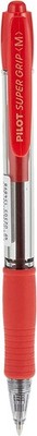 PILOT Druckkugelschreiber SUPER GRIP M Strichfarbe: rot
