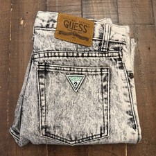 Georges Marciano Guess Jeans Men's W28xL28 Acid Wash USA VTG Late 80s 15001