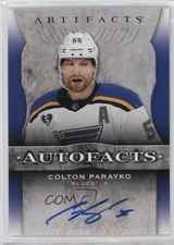 2021-22 Upper Deck Artifacts Auto Facts Colton Parayko #AF-CP Auto 06xl