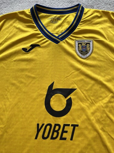 Swansea City FC - Joma 2019/20 Heimtrikot centenary Fußball Jersey Football Kit - Imagen 2 de 6