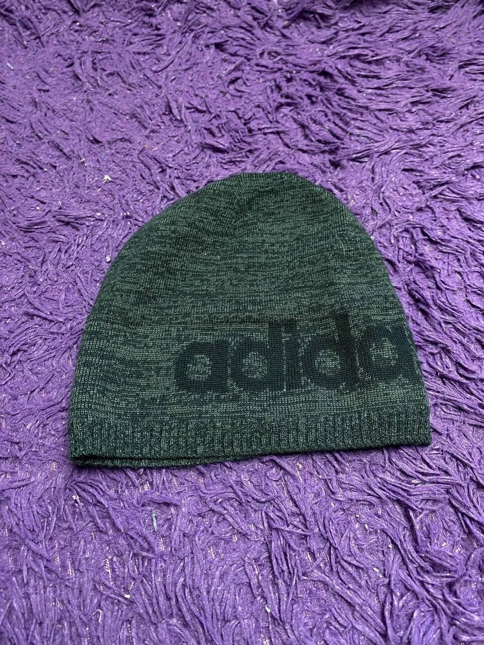 Vintage 90s Adidas Beanie Hat Cap One Size Fits All Sports