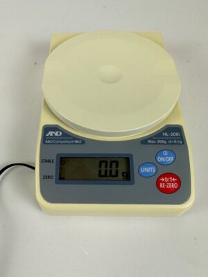 HL-200i Compact Scales Precision Edelstahlwägeplatte 7.1oz/0.0035oz