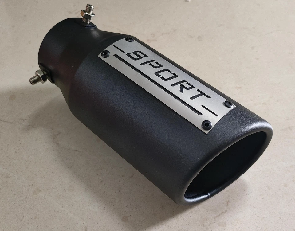 Punta de tubo de escape silenciador tubo de escape moldura para MITSUBISHI OUTLANDER 2004-2012 1 PIEZA Foto 4 de 4