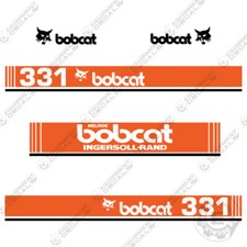 Fits Bobcat 331 Mini Excavator Decals 1990's (Ingersoll Rand Melroe Version)