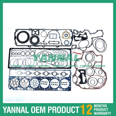 C11 For Caterpillar Full Gasket Kit Diesel Engine Excavator Spare Parts ...