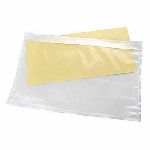 5,5 Zoll x 7,5 Zoll Klar Packliste Umschlag Selbstklebend Versanddokument Etikett Beutel - Bild 3 von 11
