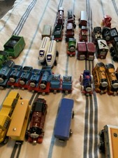 Thomas The Tank Engine Train Friends Wooden Lot 100 Pieces Vintage 90s