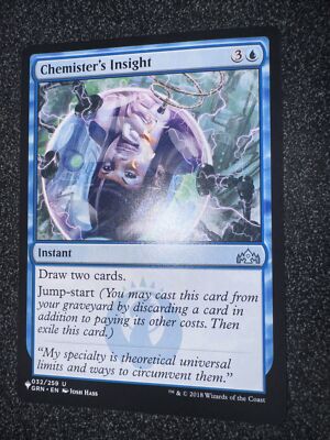 MTG Chemister's Insight The List Guilds of Ravnica 032/259 Regular Uncommon NM/M | eBay MTG Chemister's Insight The List Guilds of Ravnica 032/259 Regular Uncommon NM/M | eBay
