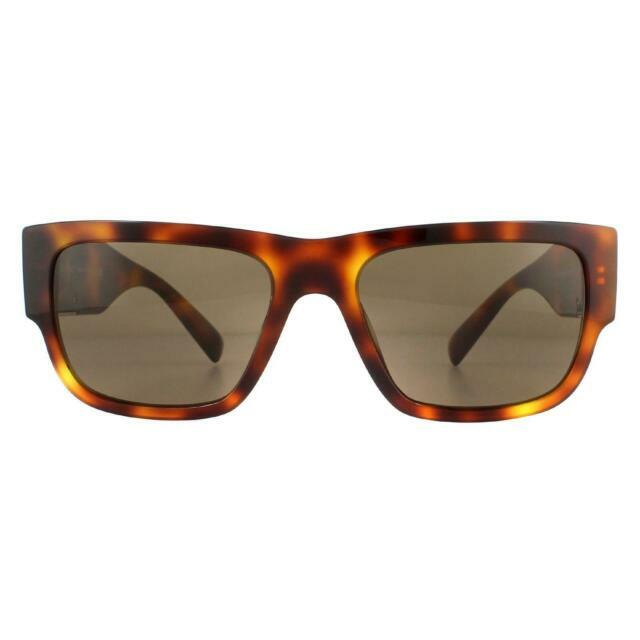Versace VE4406 521773 Havana 56 mm Men's Sunglasses Dark Brown for