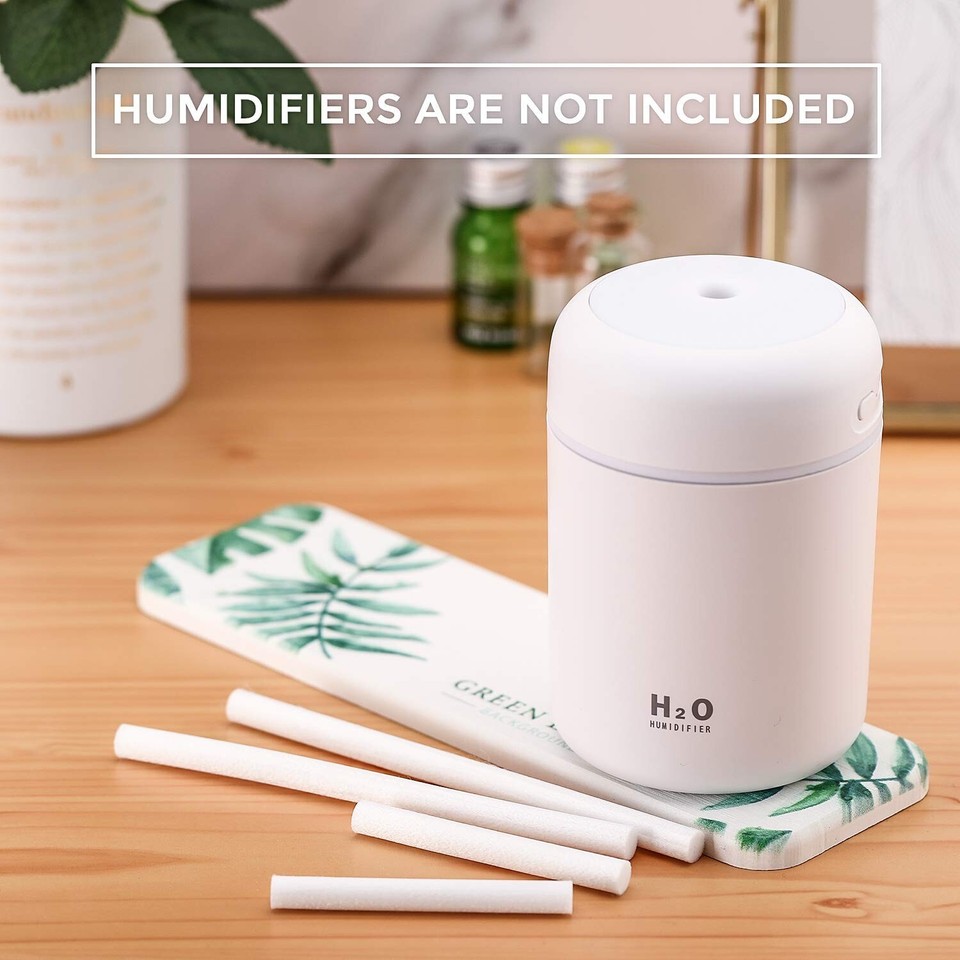 Mini Humidifier Filter 40 Refill Sticks Diffuser Wicks Replace Element
