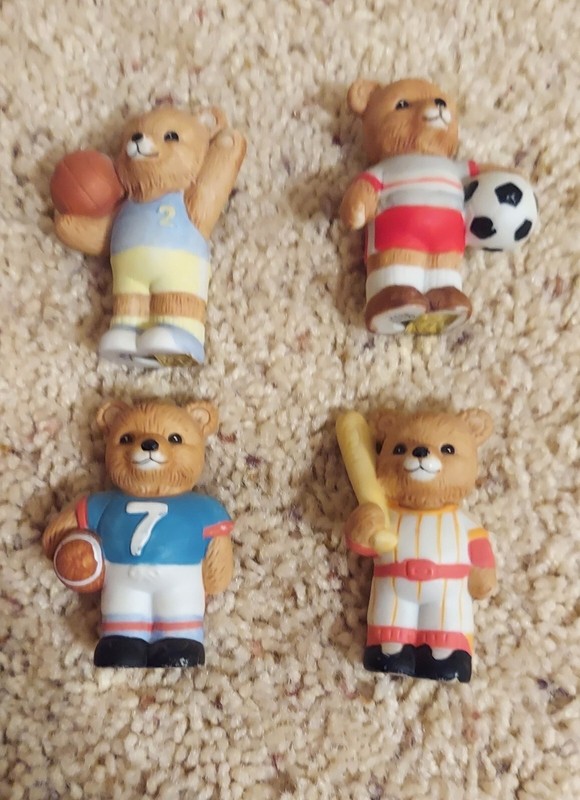Miniature Sports Bear Toys - Fragile